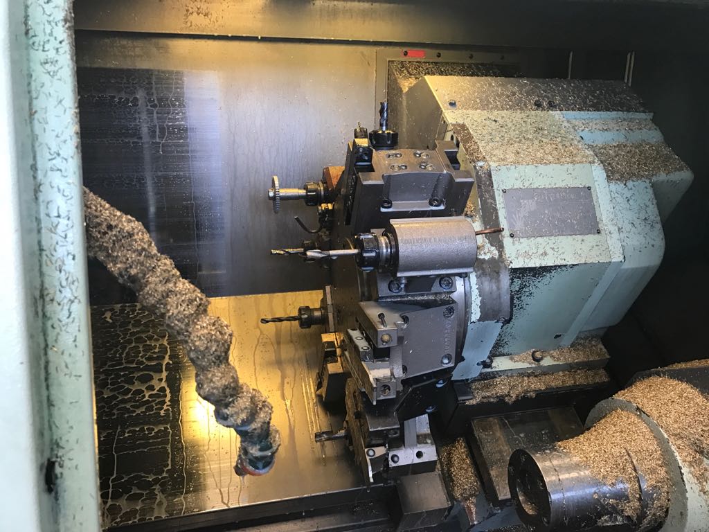 Tornio cnc con contromandrino motorizzato BIGLIA - 510 SM