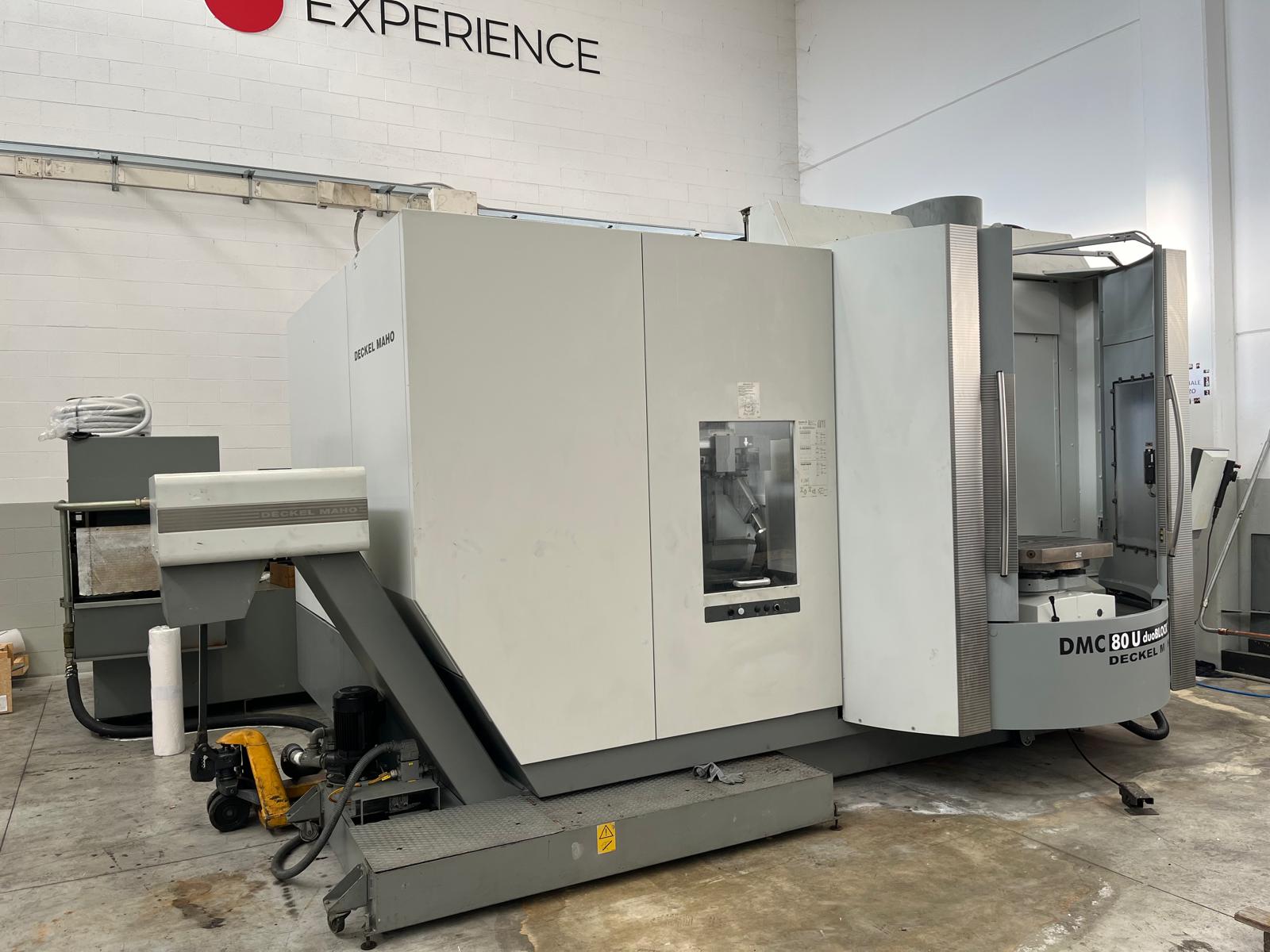 DMG 5 ASSI - DMC 80 DUOBLOCK CAMBIO PALLET