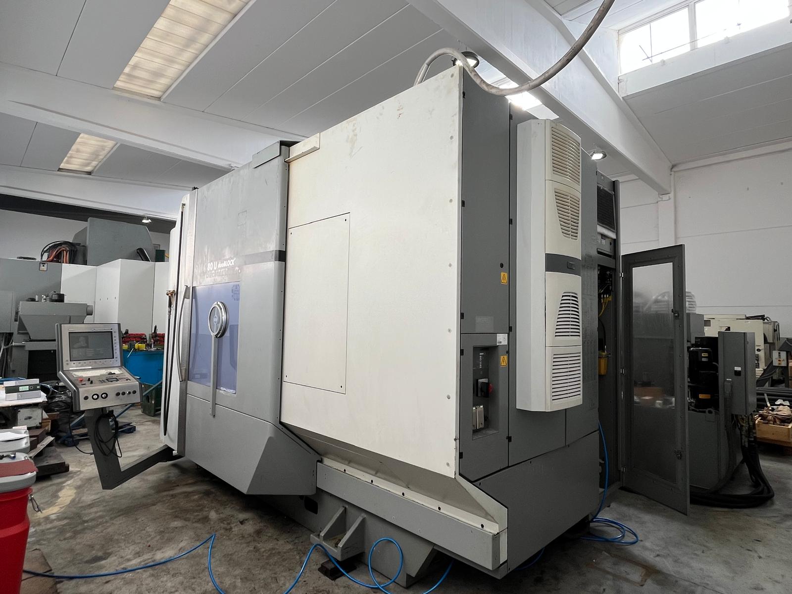 DMG 5 ASSI - DMC 80 DUOBLOCK CAMBIO PALLET